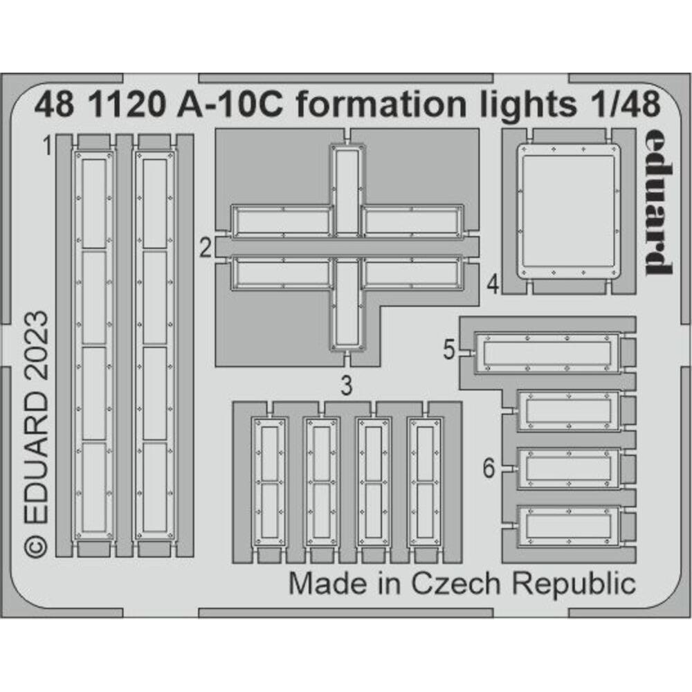 Eduard A-10C formation lights 1/48 ACADEMY