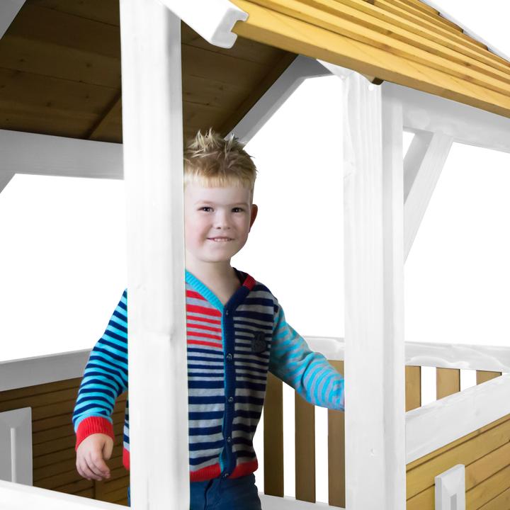 Immagine prodotto Axi Pumba Play Tower Marrone/Bianco - Scivolo Rosso