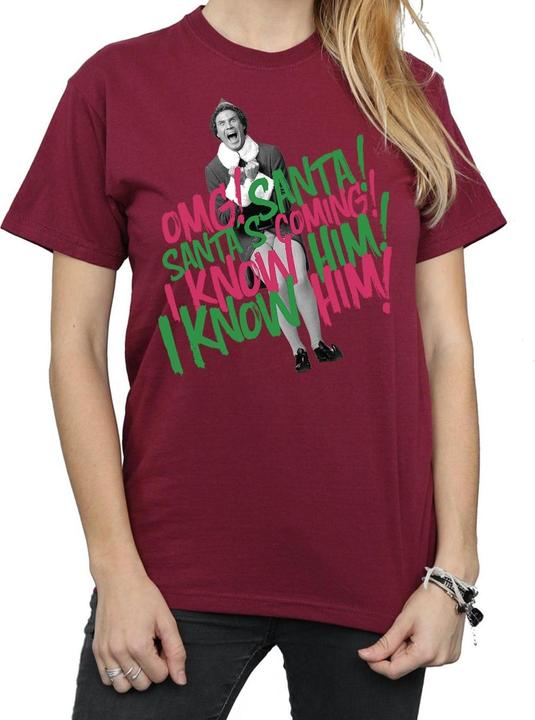 Produktbild Elf Santa's Coming TShirt (XL)