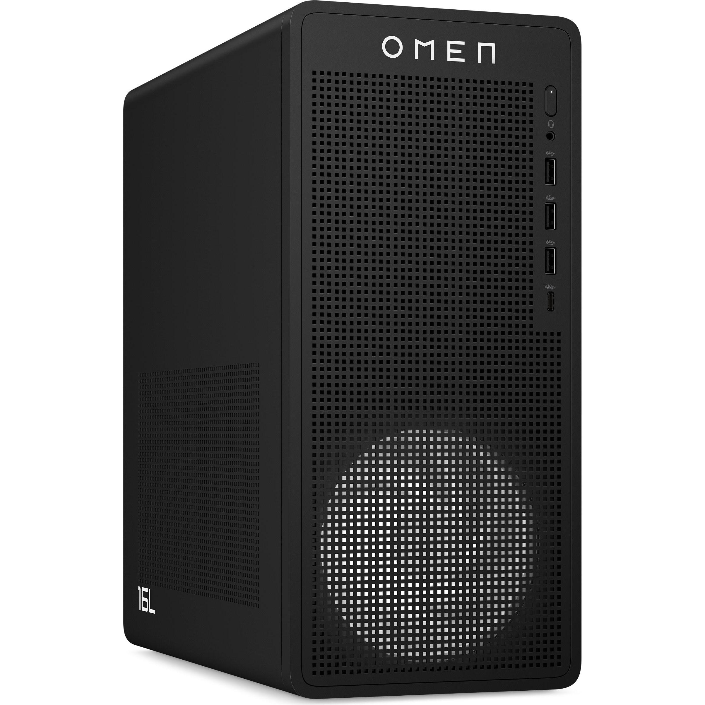 HP OMEN 16L Gaming Desktop TG03-0180ng PC (1000 GB, 32 GB, AMD Ryzen 7 8700F, GeForce RTX 5060 Ti), 