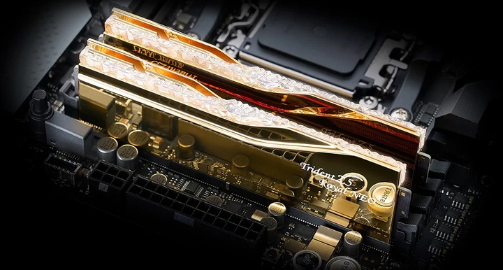Produktbild G.Skill Trident Z5 Royal Neo RGB (2 x 16GB, 8000 MHz, DDR5-RAM, DIMM)