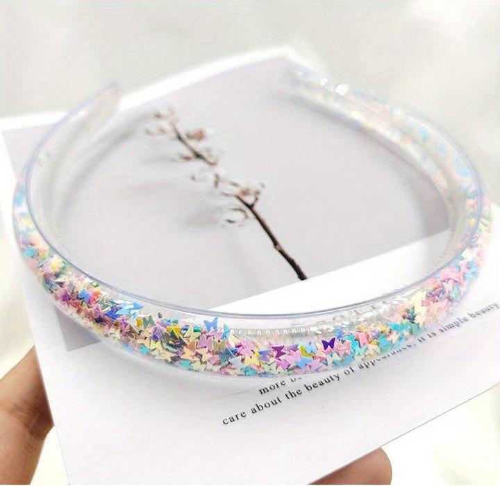 Image du produit Activity Board Bandeau transparent pour enfants, accessoire de cheveux tendance