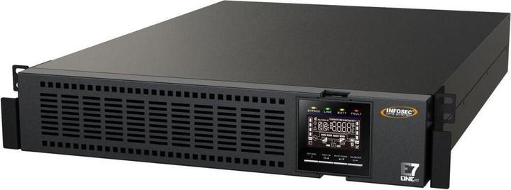 Actual product image Infosec UPS E7 ONE RT 6000 VA (6000 VA, 6000 W, Online double converter UPS)