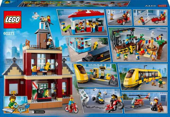 Actual product image LEGO City square (60271, LEGO City)