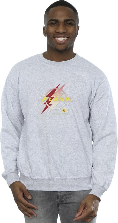 Actual product image Mens The Flash Lightning Logo Sweatshirt (L)