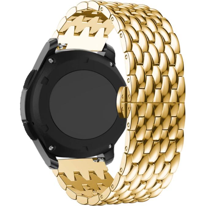 Thumbnail - Strap-it Armband (22 mm, Edelstahl), Uhrenarmband, Gold