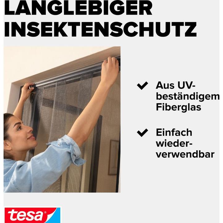 Produktbild tesa Insektenschutz Standard Lamellentür (95 x 220 cm)