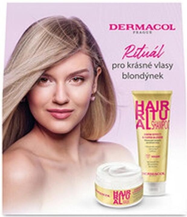 Immagine prodotto Dermacol Set regalo di trattamenti per capelli biondi Hair Ritual Blonde