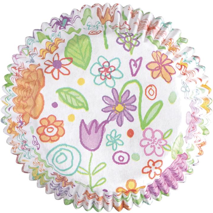 Produktbild Demmler Muffinförmchen - Blumenwiese - 60 Stück (5 cm)