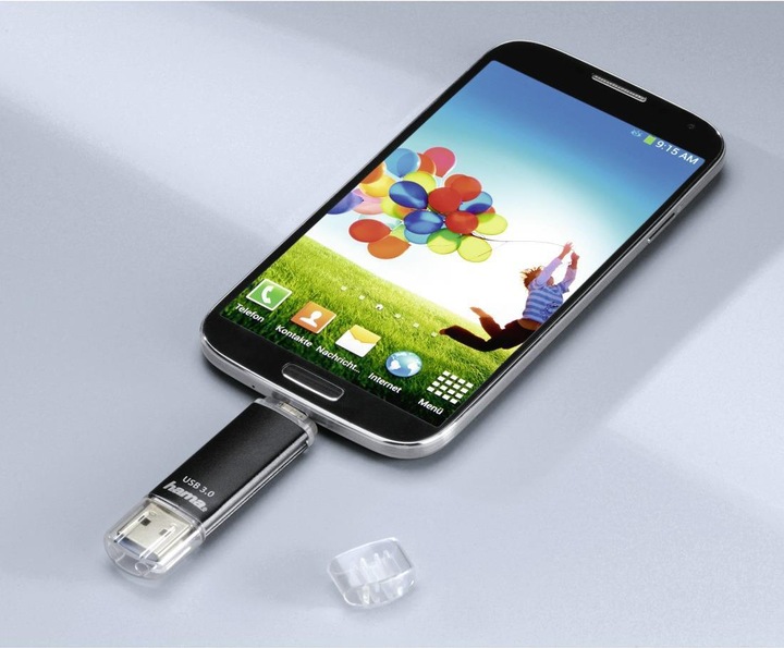 Produktbild Hama Laeta Twin (64 GB, Micro USB, USB-A, USB 3.0)