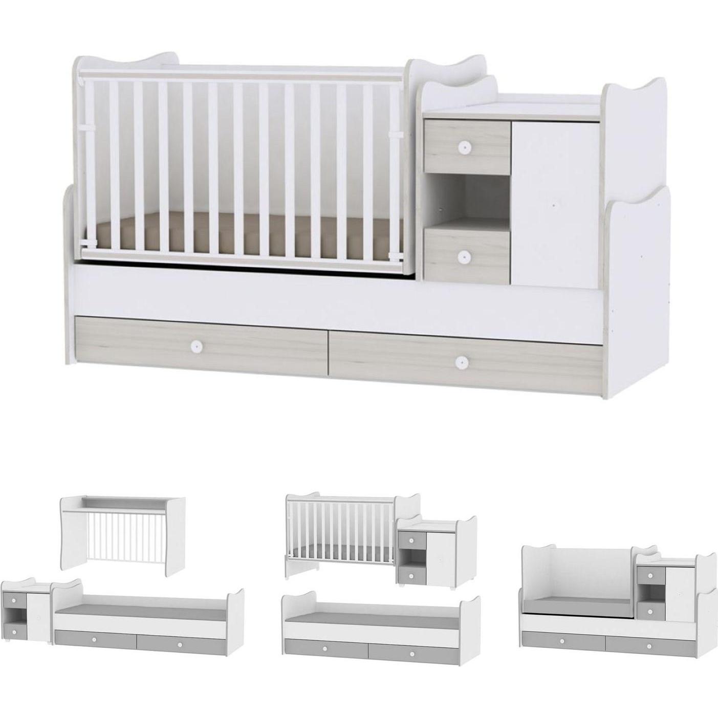 Lorelli, Babybett, Babybett Mini Max Wickelbrett