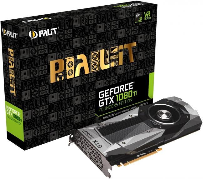 Produktbild Palit GeForce GTX 1080 Ti Founders Edition (11 GB)