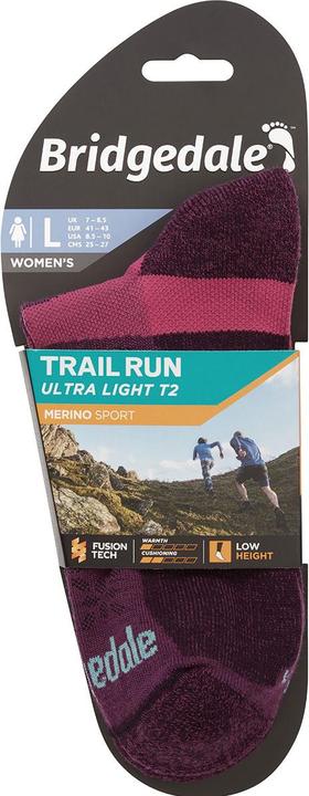 Actual product image Bridgedale Ultralight T2 Merino Sport Low (41 - 43)