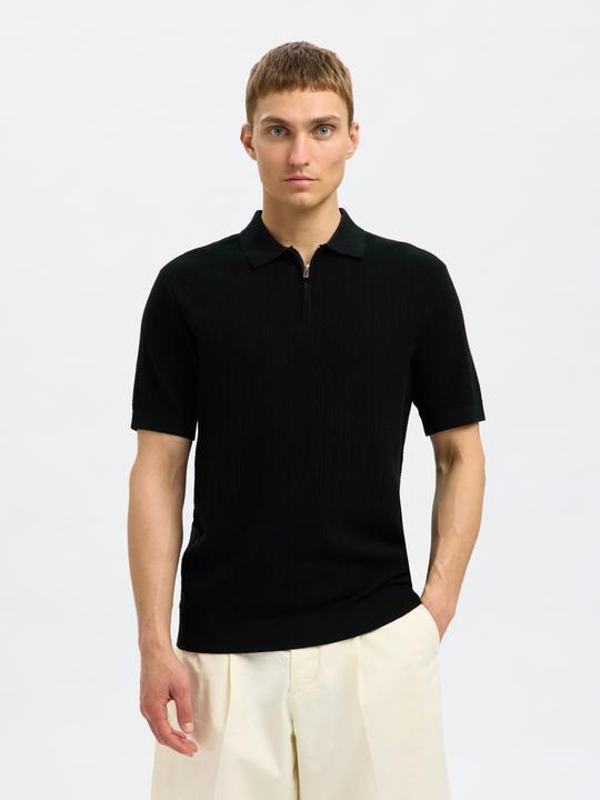 Produktbild Selected Zip-up Polo shirt (M)