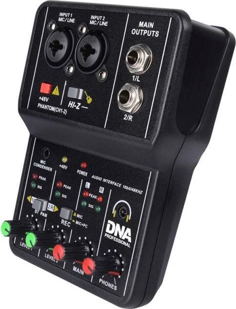 Actual product image DNA MIX 2 - Mikser analogowy 2-kanałowy Hi-Z interfe