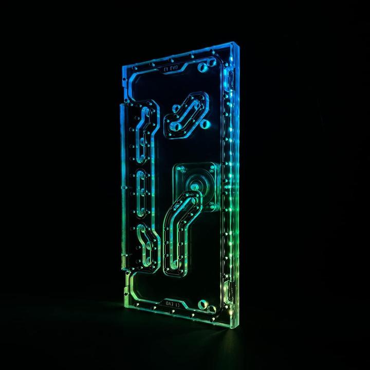 Produktbild Aquatuning Stealkey Distro Plate f??r Lian Li 011D "C1 EVO"