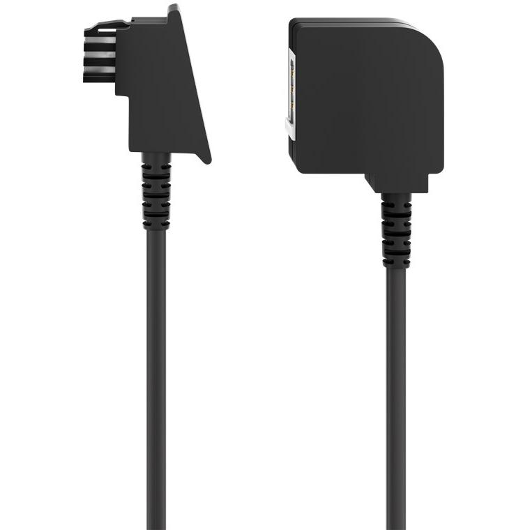 Goobay TAE-F Verlängerung 6m,sw,St/Bu 50243, Telefon Zubehör