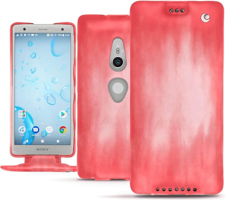 Actual product image Noreve Leather cover vertical (Sony Xperia XZ2)