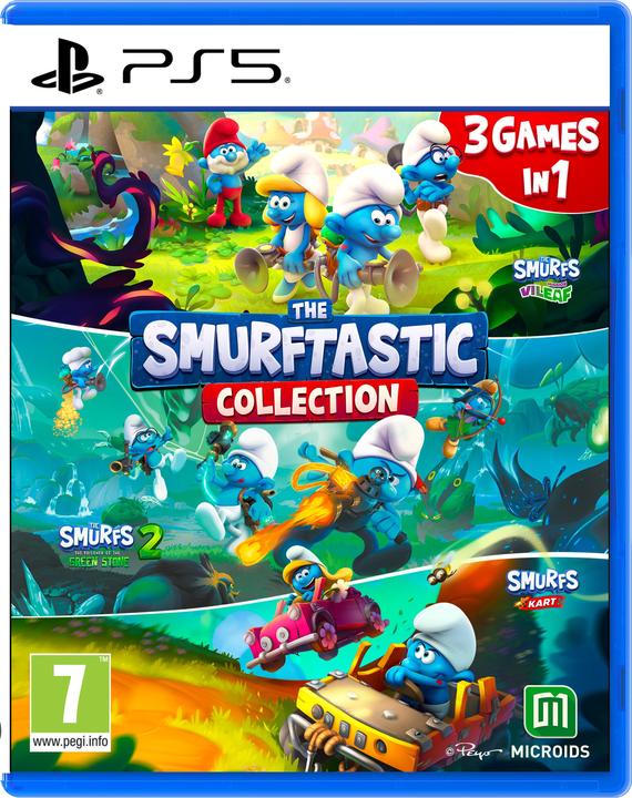 Actual product image Microids The Smurftastic Collection (3-in-1) (PS5, Multilingual)