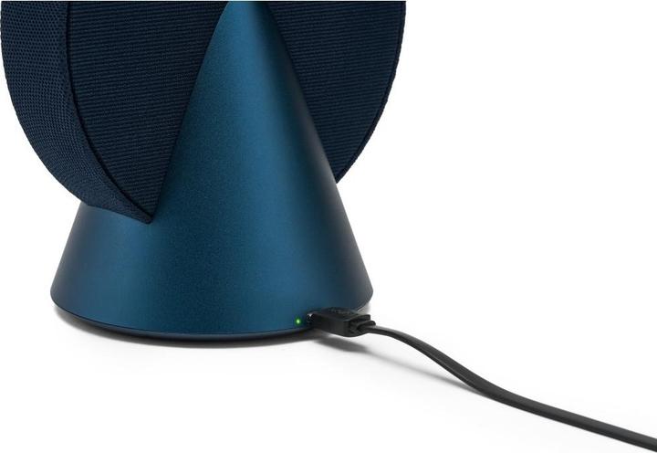 Productafbeelding Lexon Bluetooth speaker Conic Aluminium blue (12 h)