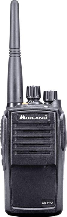 Immagine prodotto Midland G15 Pro PMR Custodia di sicurezza a 4 pezzi C1127.S4 PMR-portofoon Set 4 pezzi (8 km)
