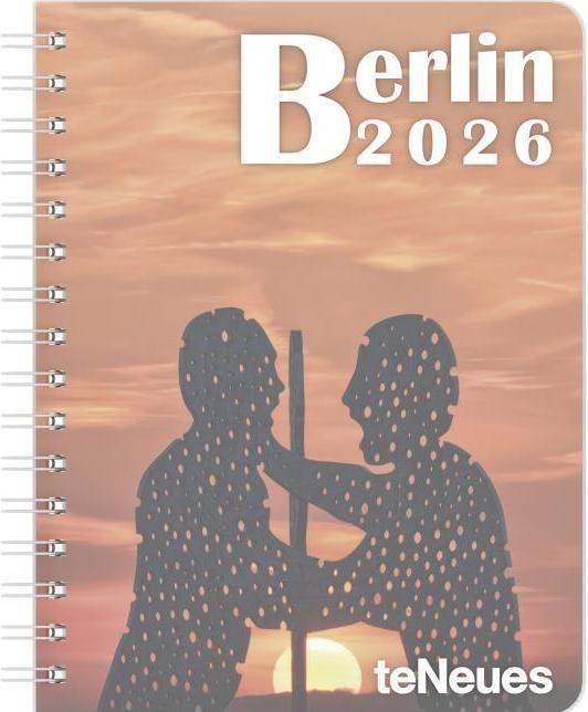 Berlin 2026 - Diary - Buchkalender - Taschenkalender - 16,5x21,6 (Spanish, French, English, Italian, Dutch)