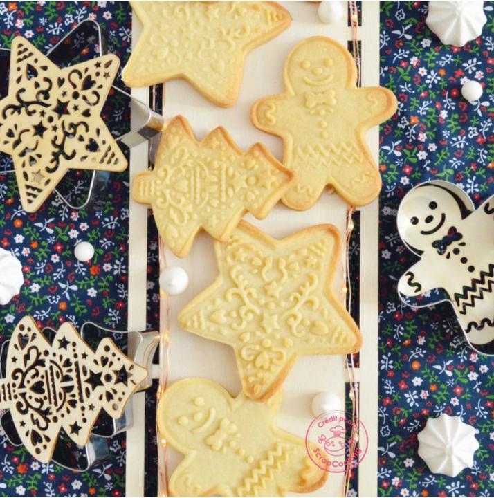 Produktbild ScrapCooking Ausstechform + Holzpräger "Tannenbaum"