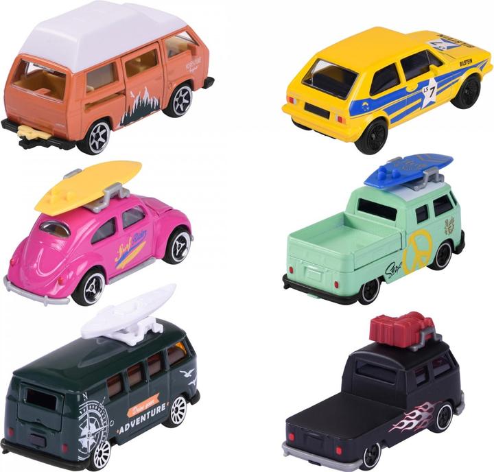 Produktbild Majorette VW The Originals Premium Cars, 6-sort.