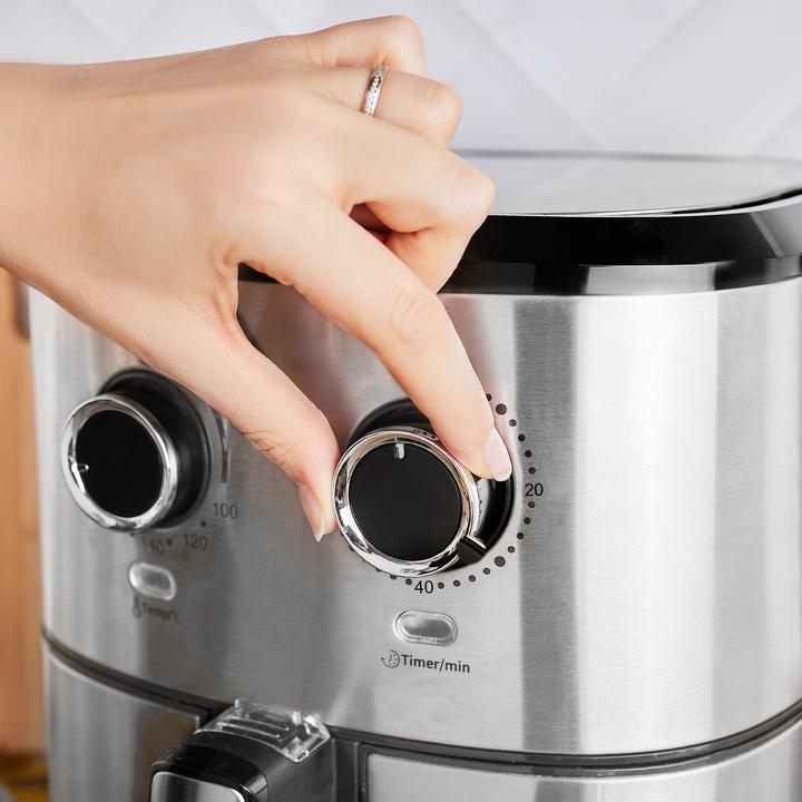 Actual product image Karaca Multifry Inox Doppelfritteuse