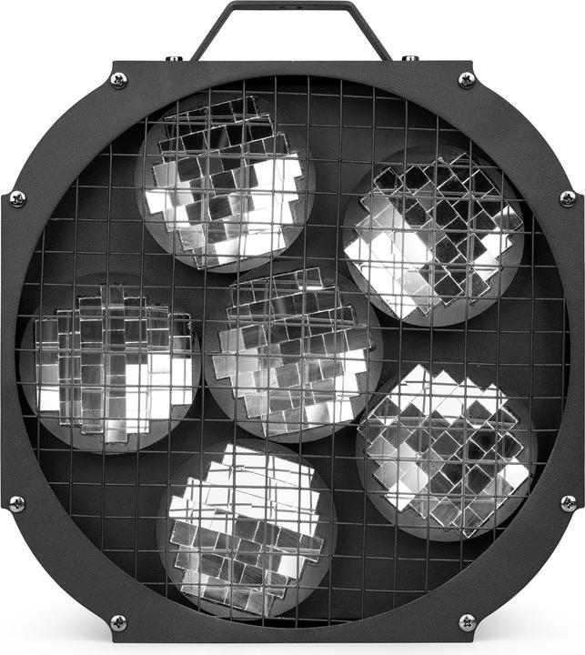 Image du produit Fuzzix MBR60 spiegelreflector - 6 roterende spiegelschijven met 37 spiegels - DMX