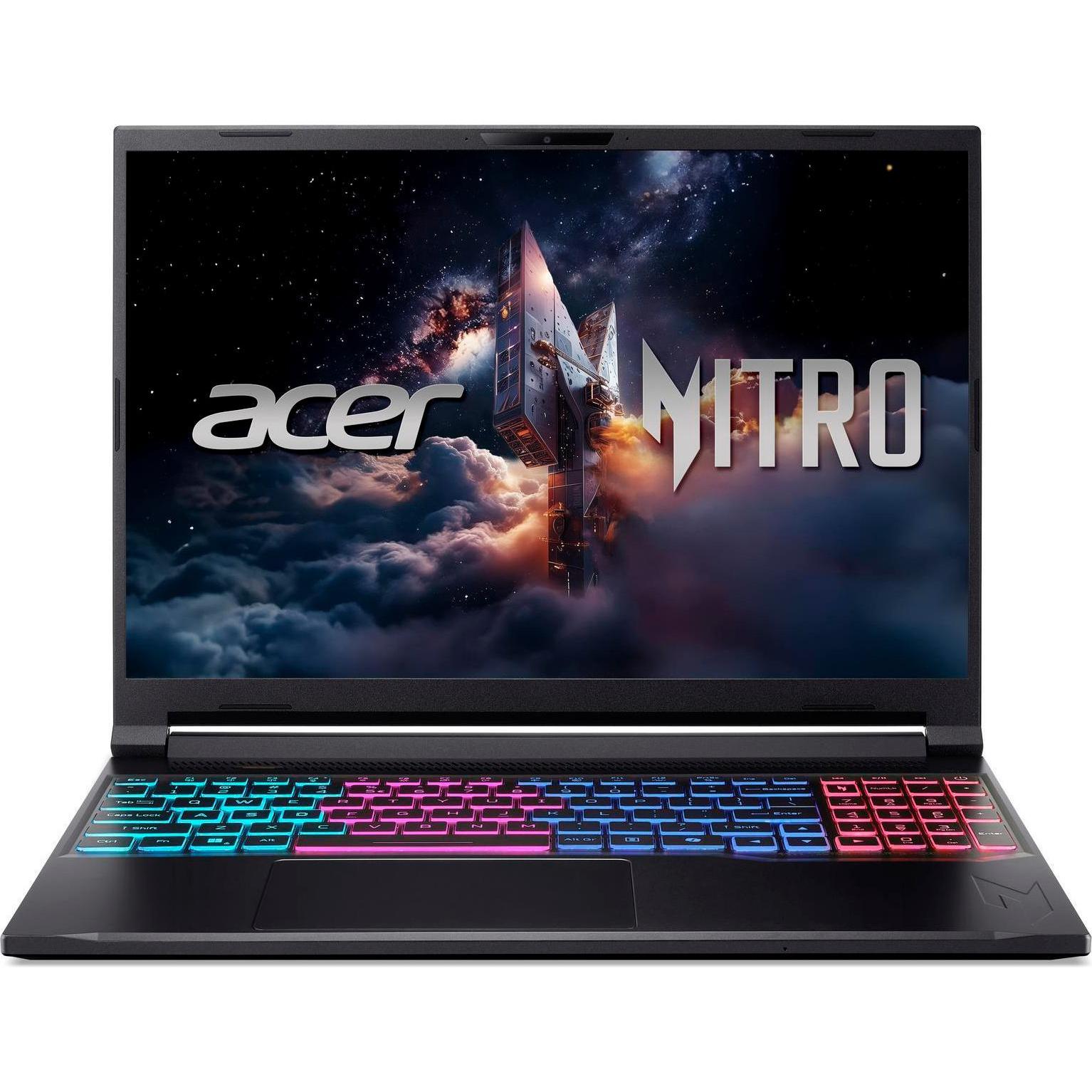Acer Nitro V 16S (16", 1000 GB, 16 GB, Deutschland), Notebook, Schwarz