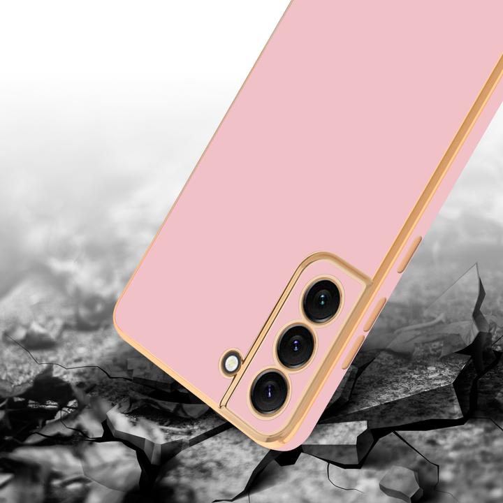 Actual product image Cadorabo Case for Samsung Galaxy S22 PLUS in TPU with camera protection LM130 Style (Samsung Galaxy S22+)