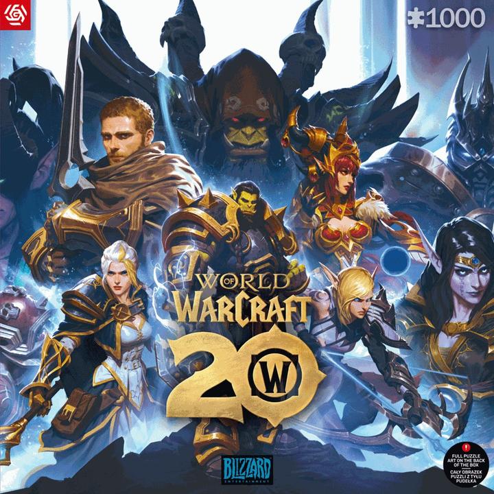 Actual product image Good Loot Puzzle Gaming Puzzle: World of Warcraft 20th Anniversary 1000 elementów (1000 pieces)