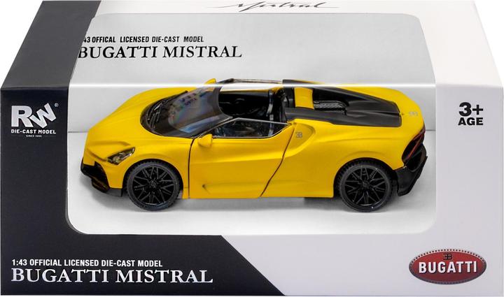 Actual product image Re.Eltoys Bugatti Mistral - Yellow