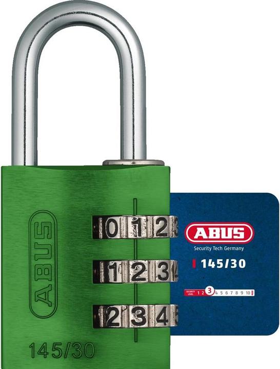 Actual product image Abus combination lock