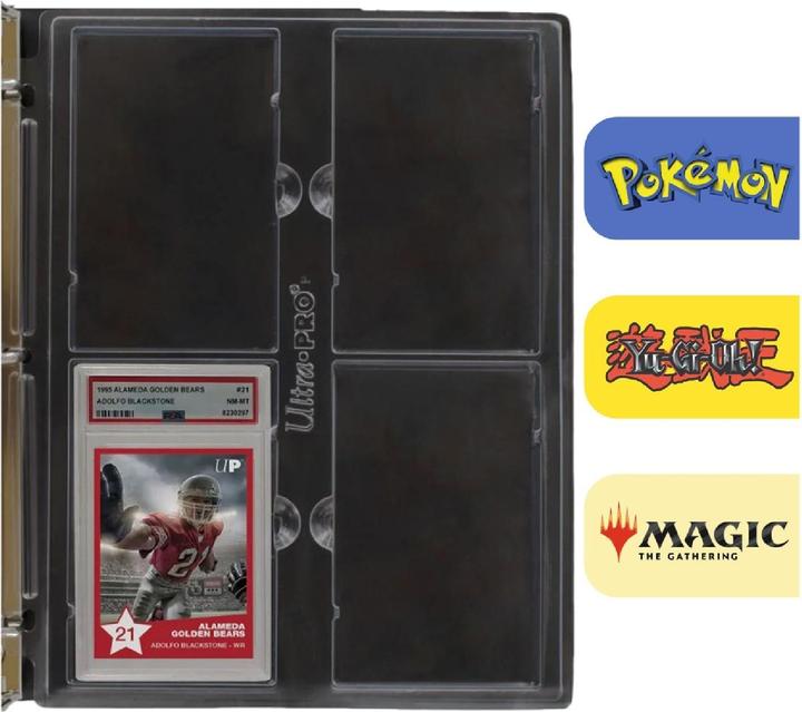 Immagine prodotto Ultra Pro Pagina a 4 tasche (1ct) per lastre PSA graduate