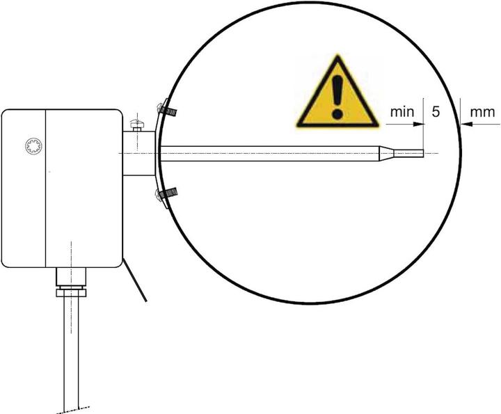 Actual product image Schabus Exhaust gas temperature monitor 40°