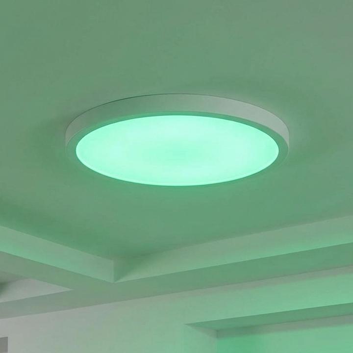 Image du produit Nedis SmartLife Plafonnier | Rond | 29 x 29 cm | Blanc chaud à blanc froid | Pleine couleur (RGB) | 1800 (1800 lm, E27)