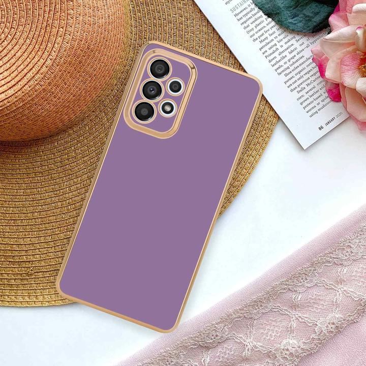 Produktbild Cadorabo Hülle für Samsung Galaxy A33 5G im TPU mit Kameraschutz LM130 Style (Samsung Galaxy A33 5G)