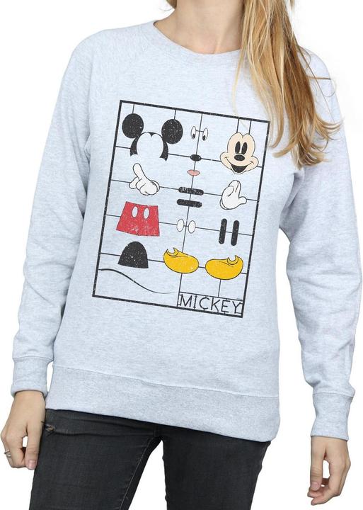 Immagine prodotto Disney Mickey Mouse Construction Kit Felpa Donna (XXL)
