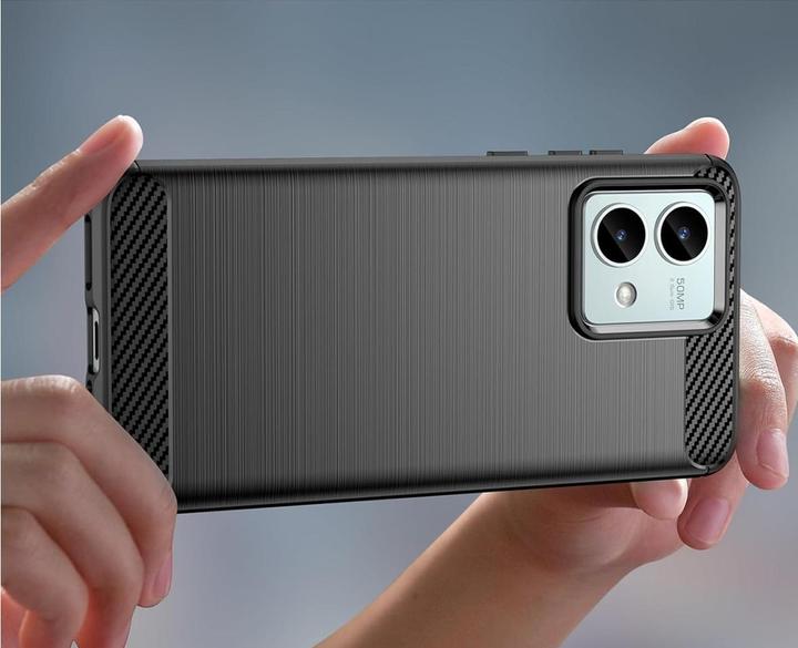 Produktbild Screenguard Motorola Moto G84 5G Hülle Carbon Brushed Soft TPU (Motorola Moto G84)