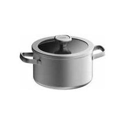 BergHoff Leo Recycled Kookpot + Deksel R, Pfanne + Kochtopf, Silber