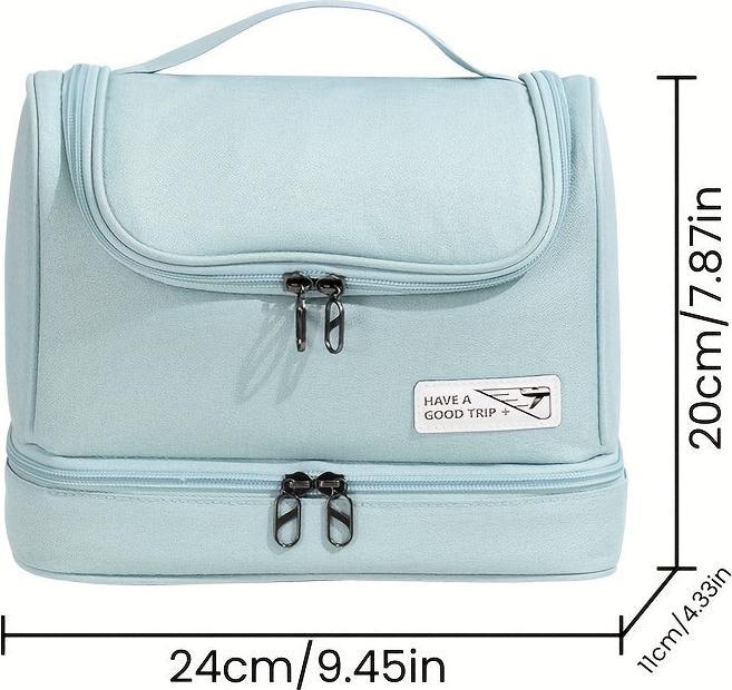 Produktbild Only-Bags.Store Trockene und nasse getrennte Kulturtasche, Reise-Kosmetik-Aufbewahrungstasche mit grossem