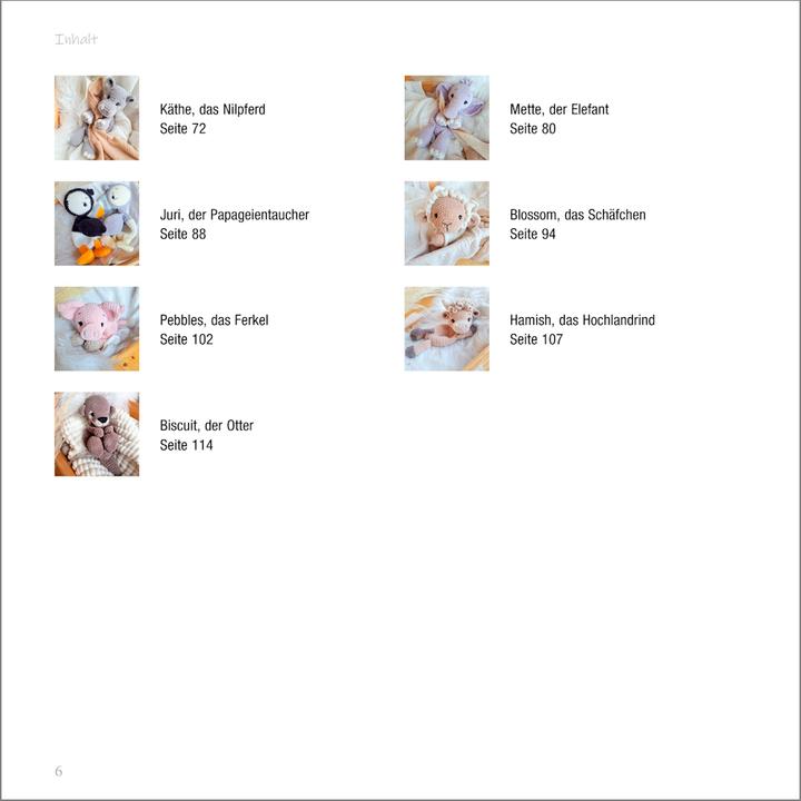 Actual product image Amigurumi Kuscheltiere häkeln