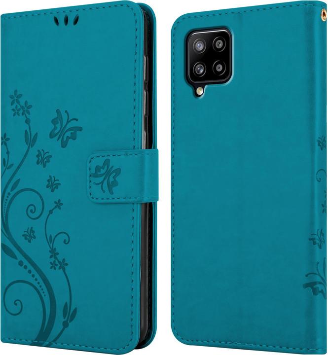 Produktbild Cadorabo Flower Book Cover (Samsung Galaxy A42 5G, Samsung Galaxy M42 5G)