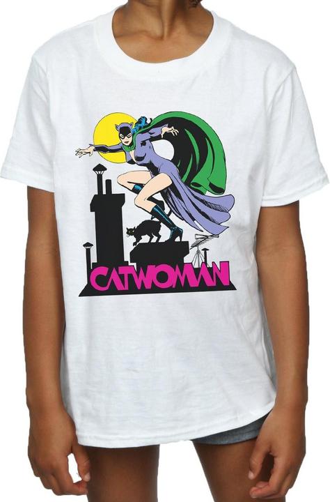 Produktbild Catwoman Text Logo TShirt Mädchen (128)