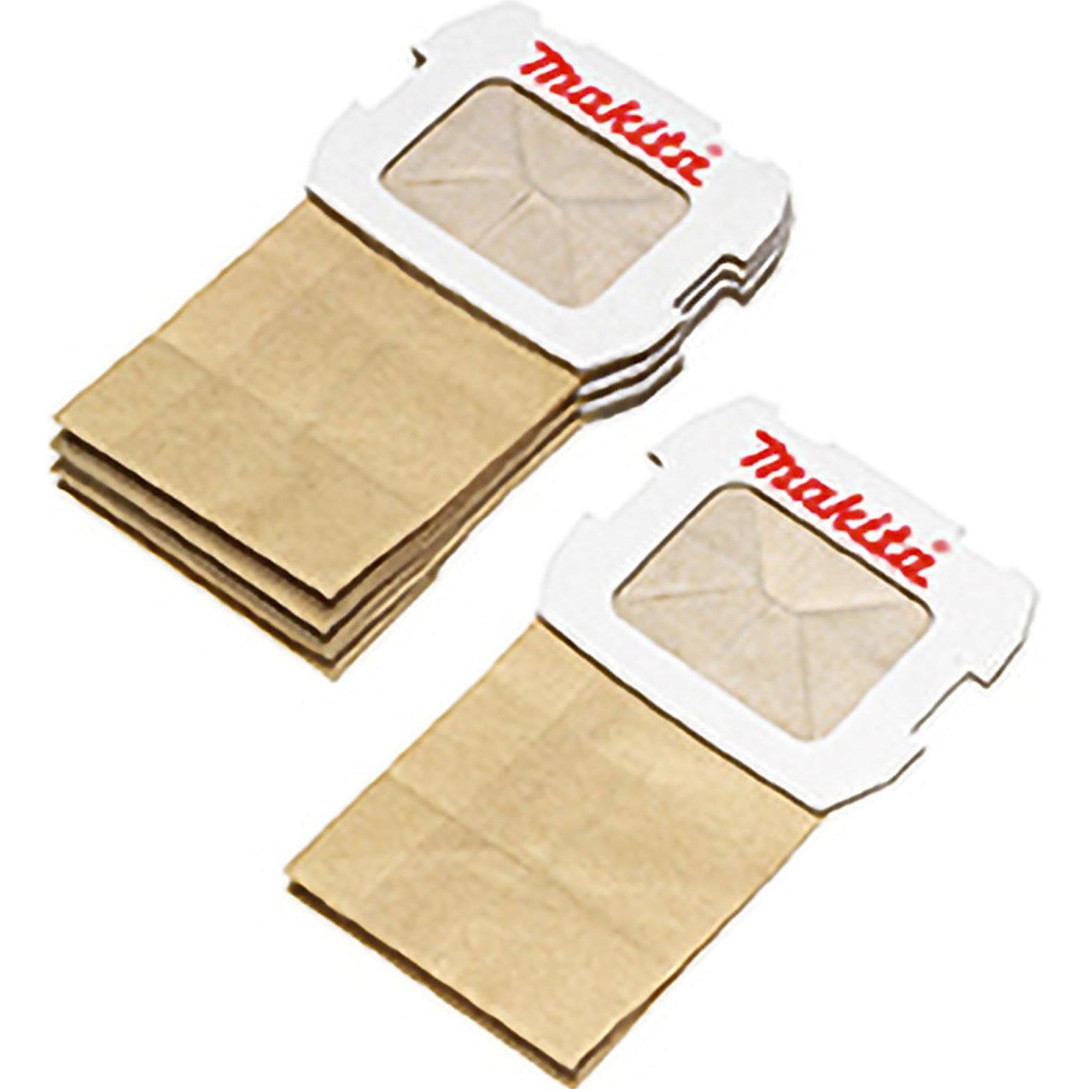 Makita, Rettificatrice + lucidatrice, Sacchetti di carta per la polvere