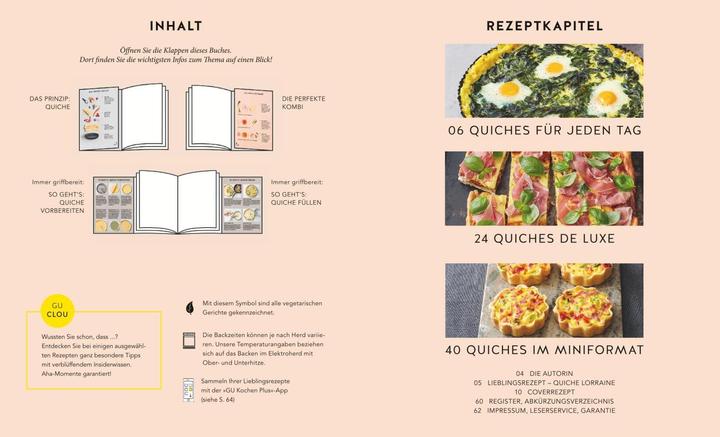 Produktbild Quiches (Deutsch, Cora Wetzstein, 2018)