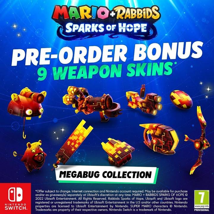 Productafbeelding Ubisoft Mario + Rabbids: Vonken van hoop (Kosmische editie) (Switch, Switch Lite, Switch OLED, EN)
