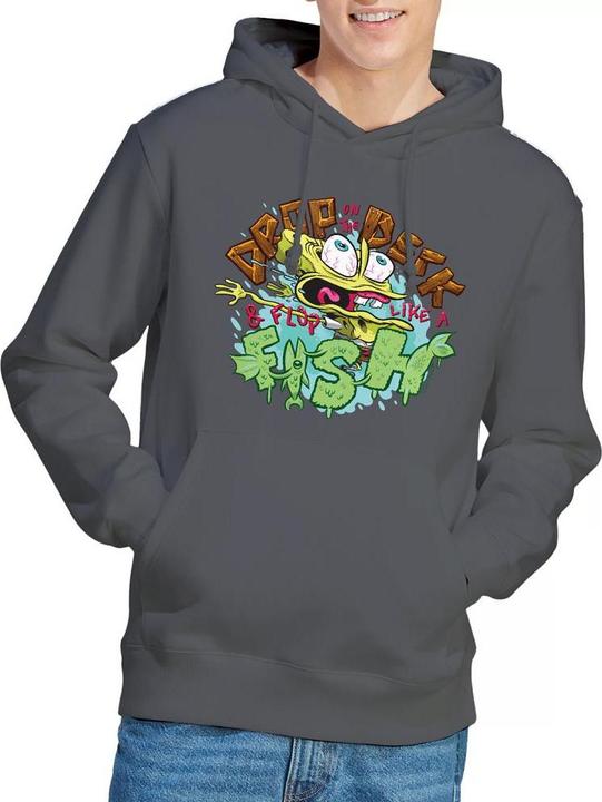Produktbild Spongebob Squarepants Drop And Flop Kapuzenpullover (M)